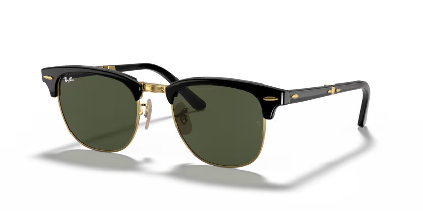 Ray-Ban zonnebril 2176 Clubmaster Folding 901 – Zwart