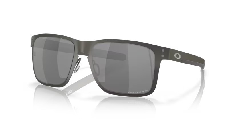 Oakley zonnebril 4123 Holbrook Metal 06 – Mat staalgrijs Polarized