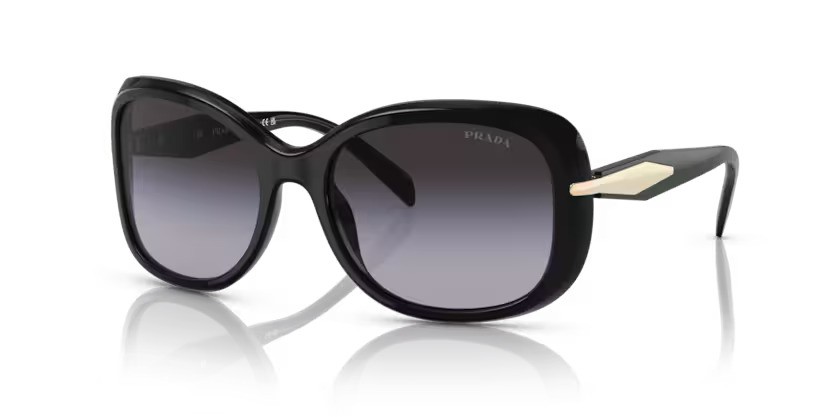 Prada zonnebril 0PR 04ZS 1AB09S – Zwart
