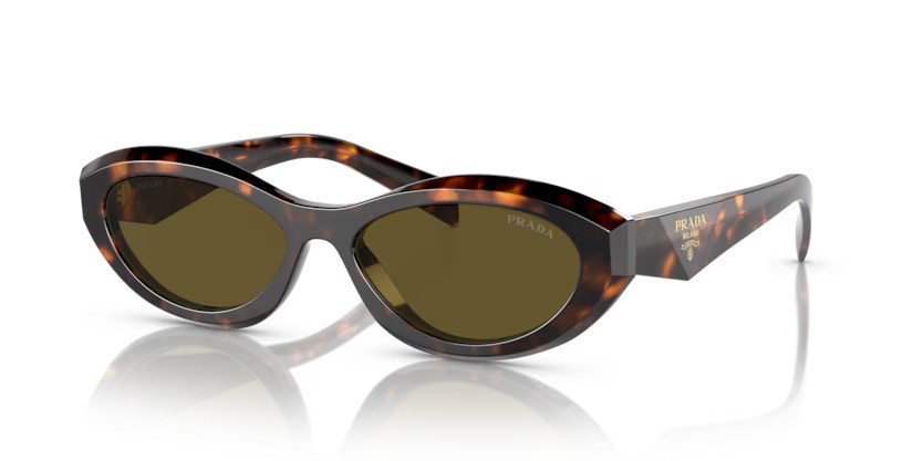 Prada zonnebril 0PR 26ZS 14L09Z – Sage/honey tortoise