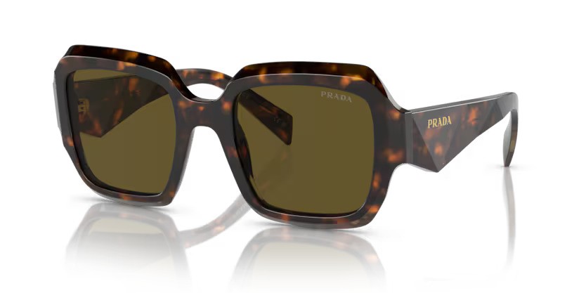Prada zonnebril 0PR 28ZS 14L09Z – Sage/honey tortoise