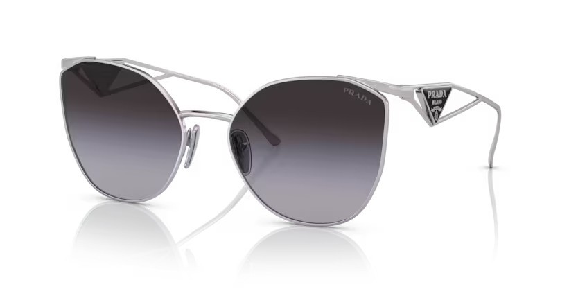 Prada zonnebril 0PR 50ZS 1BC09S – Zilver