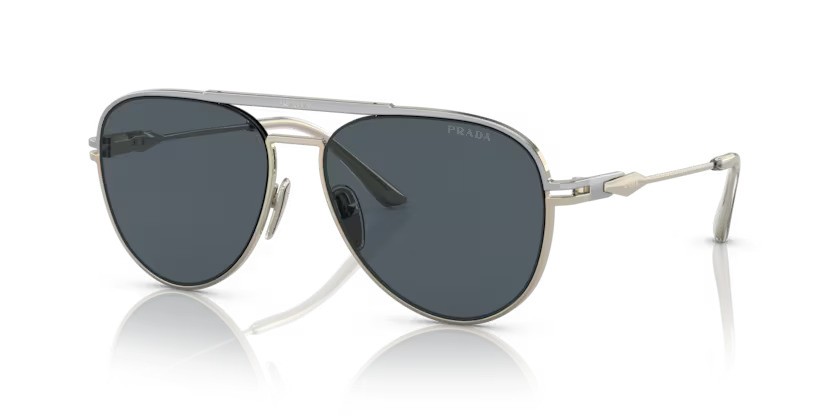 Prada zonnebril 0PR 54ZS 17F09T – Zilver/lichtgoud