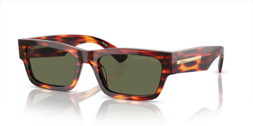 Prada 0PR A03S 13O03R – Rood/zwart havana
