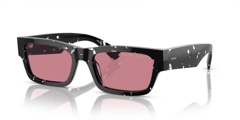 Prada 0PR A03S 15O70C – Havana zwart transparant