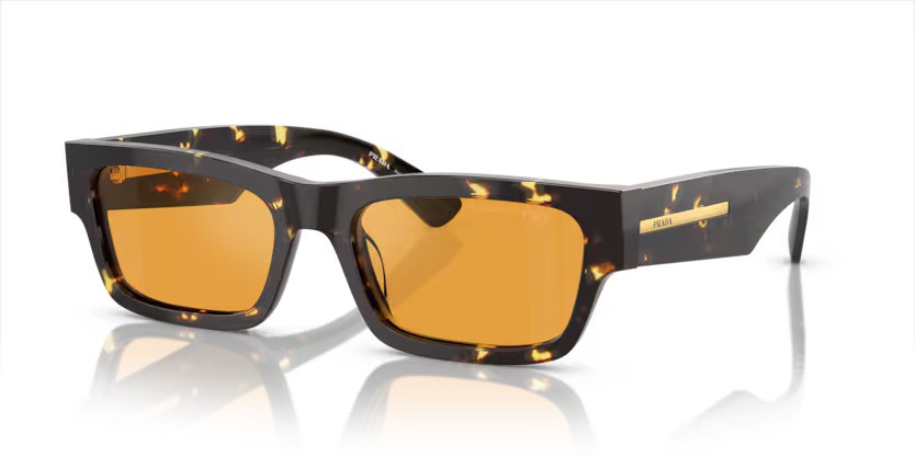 Prada 0PR A03S 16O20C – Havana zwart/geel