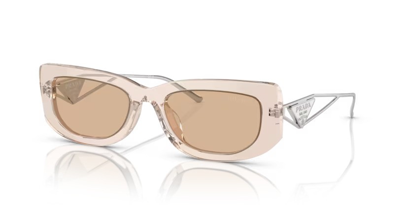 Prada zonnebril 0PR 14YS 19M4I2 – Kristal beige