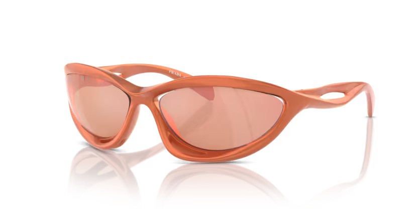 Prada 0PR A23S 15V50H – Metallized orange