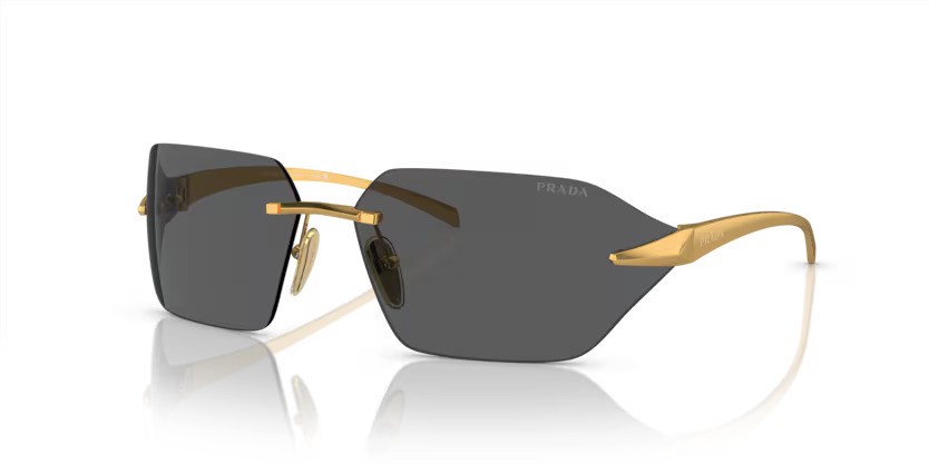 Prada 0PR A56S 15N5S0 – Satijn geel goud