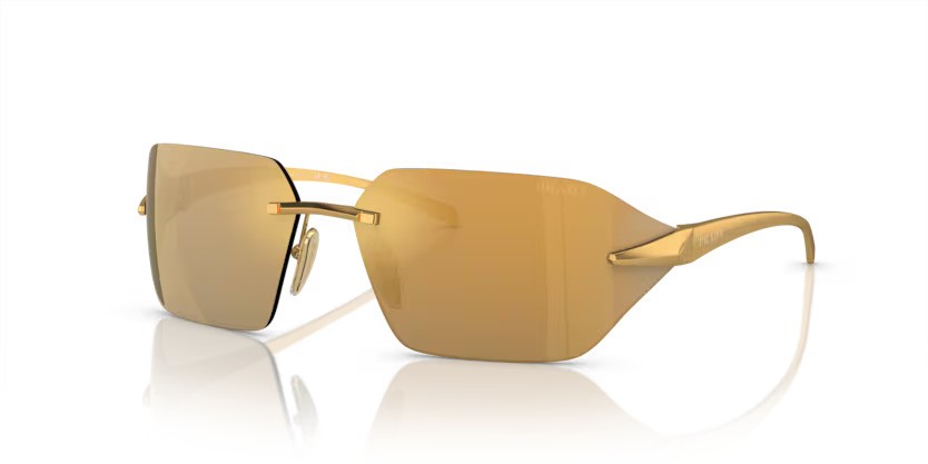 Prada 0PR A56S 15N80C – Satijn geel goud