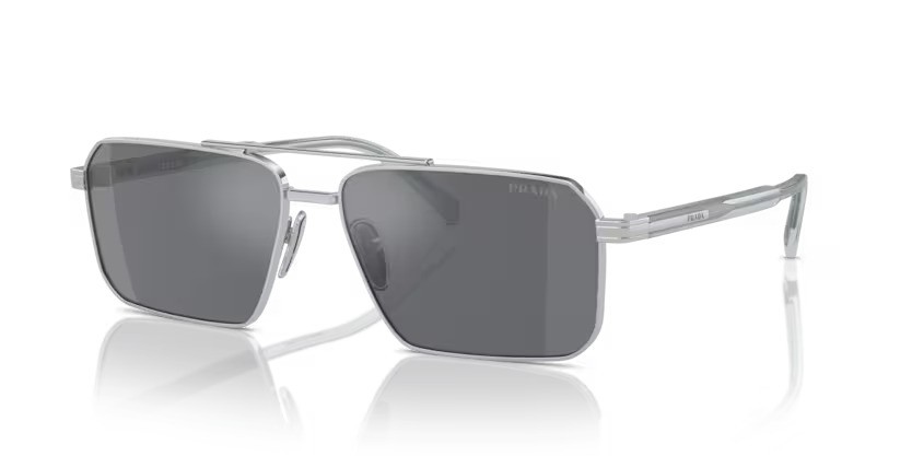 Prada 0PR A57S 1BC175 – Zilver