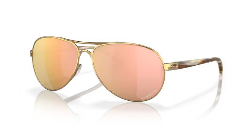 Oakley zonnebril 4079 Feedback 37 – Glanzend goud Polarized
