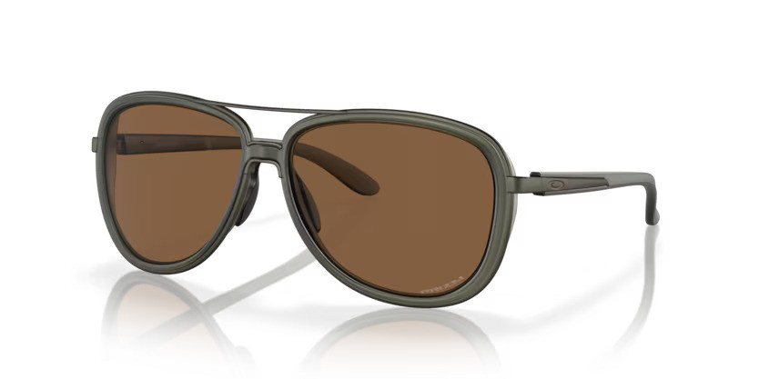 Oakley zonnebril 4129 Split Time 25 – Mat olijfgroen inkt
