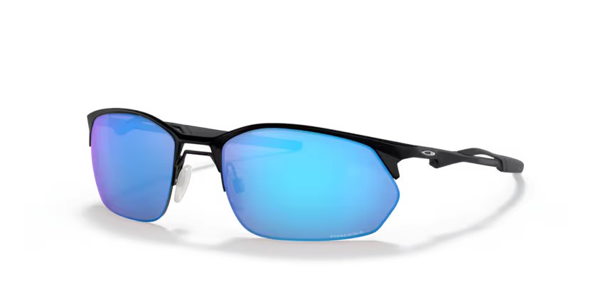 Oakley zonnebril 4145 Wire Tap 2.0 04 – Satijnglans zwart