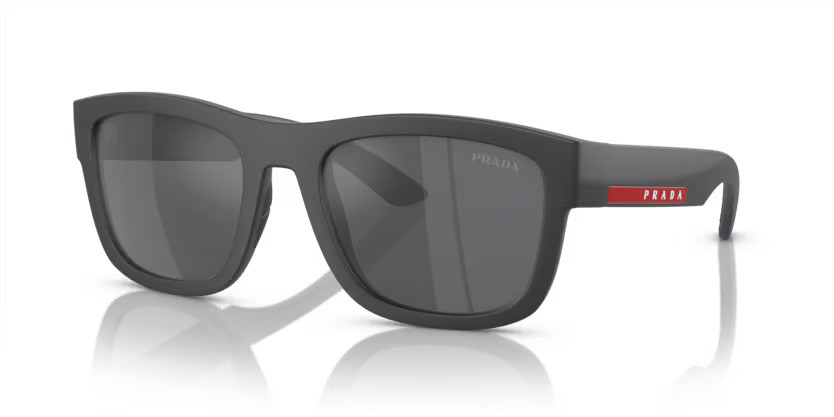 Prada Linea Rossa 0PS 01ZS 15P60A – Mat grijs metaal