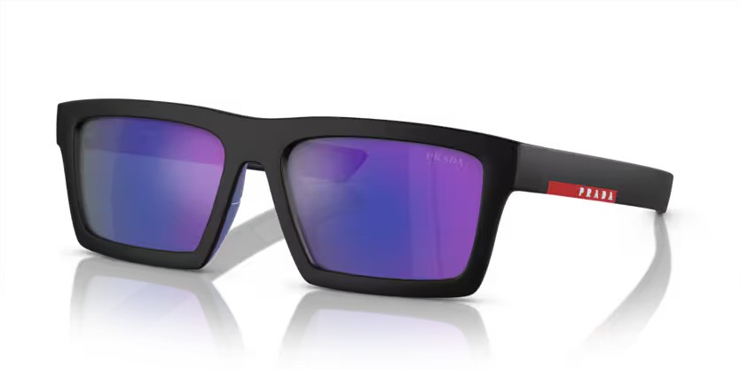 Prada Linea Rossa 0PS 02ZSU 1BO05U – Matzwart