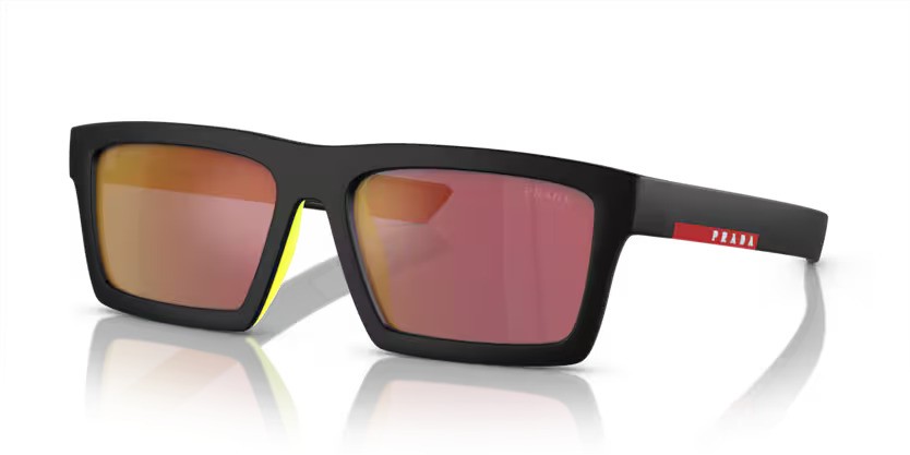 Prada Linea Rossa 0PS 02ZSU 1BO10A – Matzwart