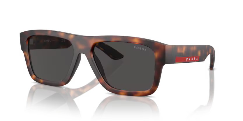 Prada Linea Rossa  0PS 04ZS 17X06F – Donker havana gerubberd