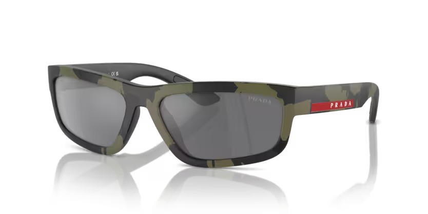 Prada Linea Rossa 0PS 05ZS 14X07G – Groen geïmiteerd gerubberd