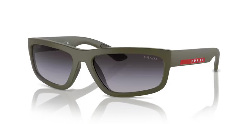 Prada Linea Rossa 0PS 05ZS 15X09U – Groen leger mat