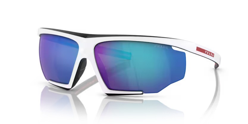 Prada Linea Rossa 0PS 07YS 15K08R – White/black rubber