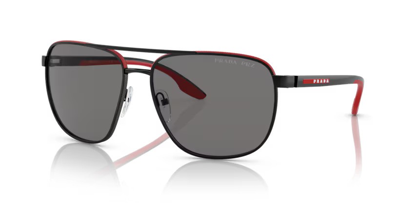Prada Linea Rossa 0PS 50YS 19G02G – Zwart/rood