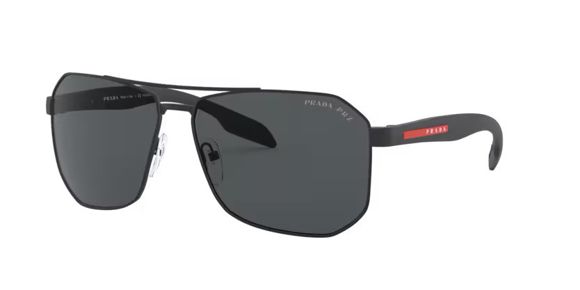 Prada Linea Rossa 0PS 51VS DG05Z1 – Zwart rubber