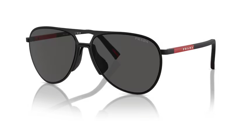 Prada Linea Rossa 0PS 53ZS 1BO06F – Matzwart