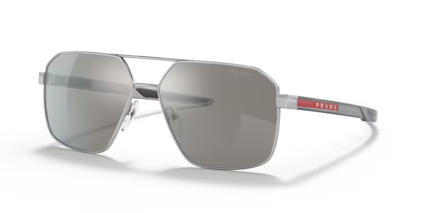 Prada Linea Rossa 0PS 55WS 1BC07F – Zilver