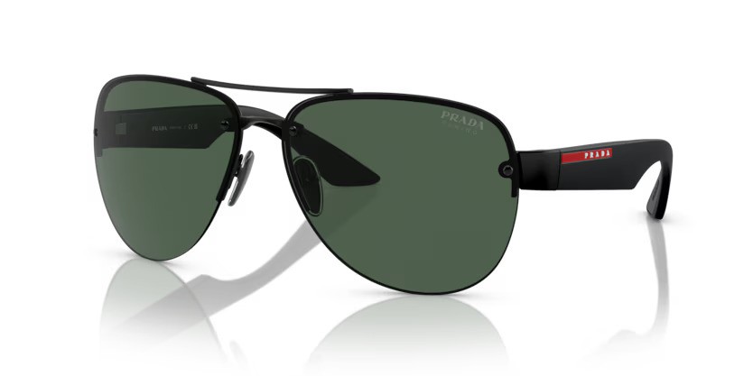 Prada Linea Rossa 0PS 55YS 1BO06U – Matzwart