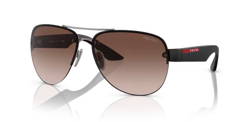 Prada Linea Rossa 0PS 55YS 5AV02P – Staalgrijs