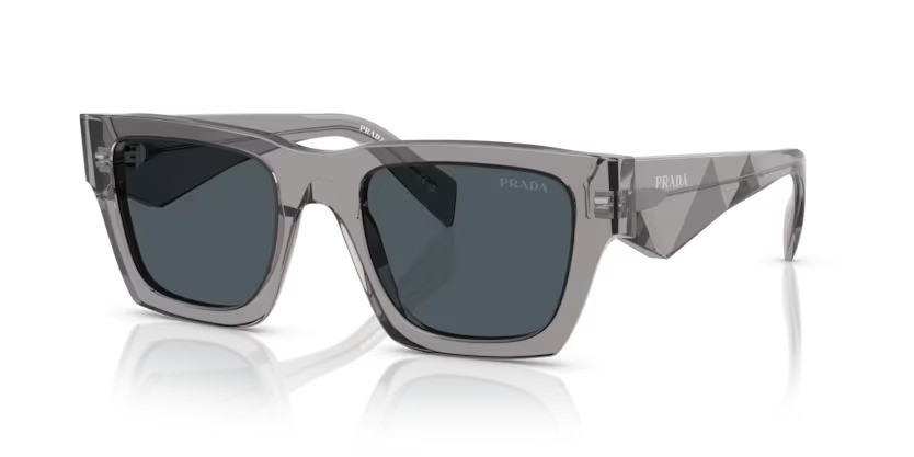 Prada 0PR A06S 16Z70B – Transparant donkergrijs