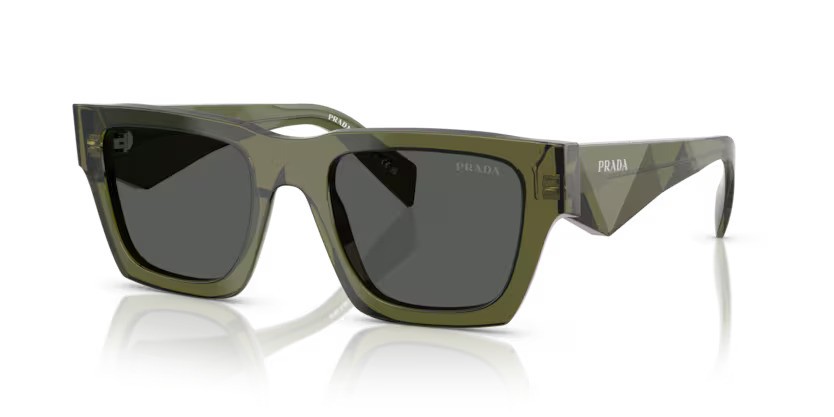 Prada 0PR A06S 25A40L – Transparant legergroen