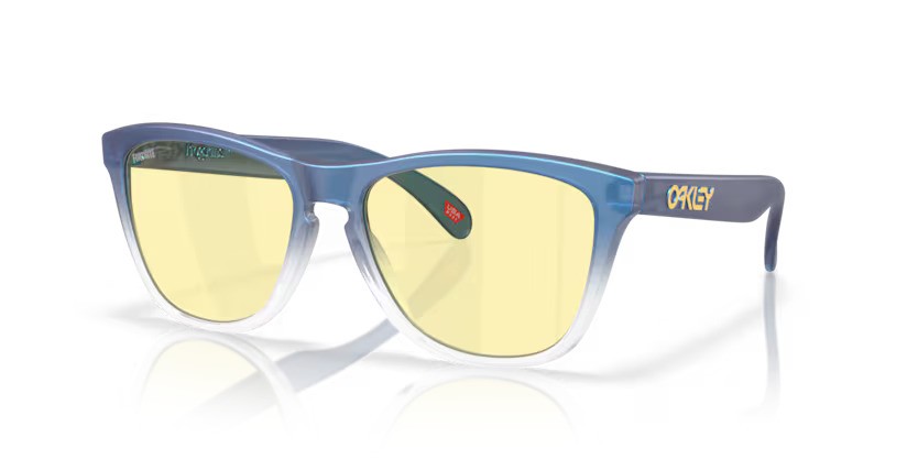 Oakley zonnebril 9013 Frogskins M4 – Mat cyaan/blauw/heldere vervaging