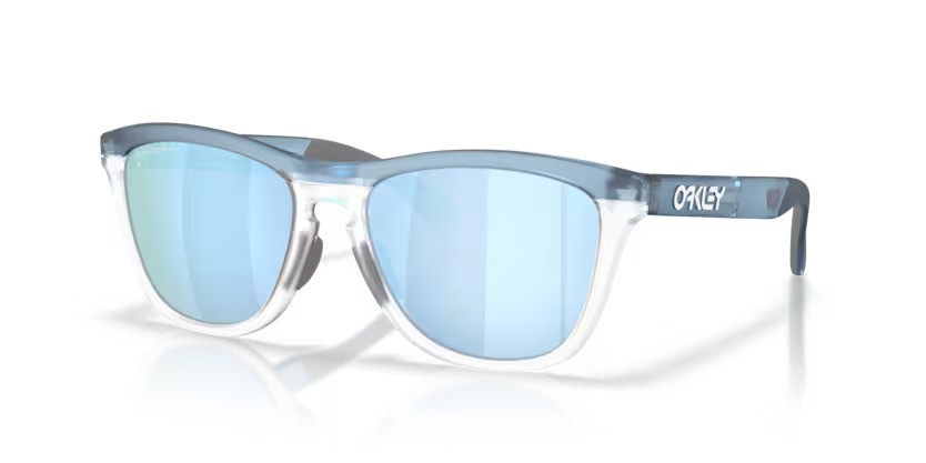 Oakley zonnebril 9503 Frogskin range XL 03 – Transparant stonewash/helder Polarized