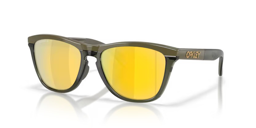 Oakley zonnebril 9503 Frogskin range XL 04 – Donker geborsteld/olijf inkt Polarized