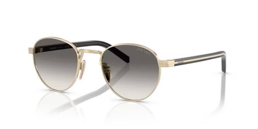Prada zonnebril 0PR B52S ZVN02C – Lichtgoud