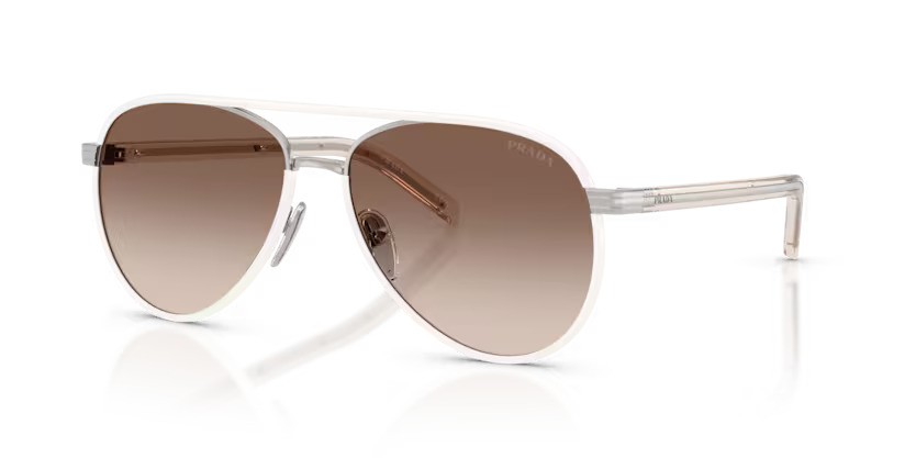 Prada zonnebril 0PR B57S 23E10S – Zilver