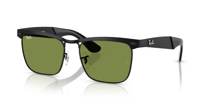 Ray-Ban zonnebril 3875 Wayfarer deluxe 006/4E – Matzwart