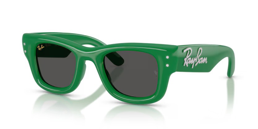 Ray-Ban zonnebril 4940B Wayfarer Puffer 685987 – Groen & strass