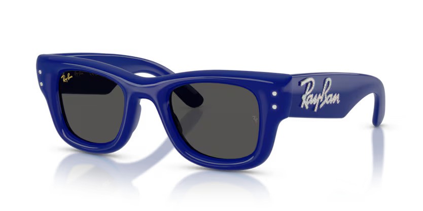 Ray-Ban zonnebril 4940B Wayfarer Puffer 686087 – Blauw & strass