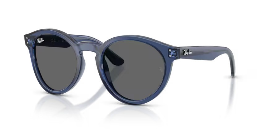 Ray-Ban zonnebril 0505S Reverse 6708GR Transparant marineblauw