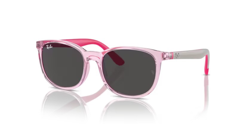 Ray-Ban zonnebril RJ 9079S 716587 – Transparant roze