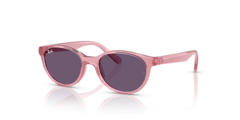 Ray-Ban zonnebril RJ 9080S 71691A – Transparant roze