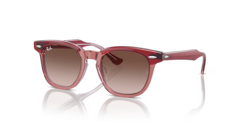 Ray-Ban zonnebril RJ 9098S 715413 – Top rood en oranje en lichtpaars