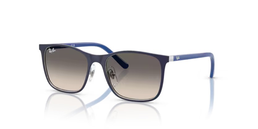 Ray-Ban zonnebril RJ 9551S 298/11 – Blauw op zilver